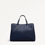 Radley Dukes Place Medium Ziptop Grab In Naval