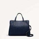 Radley Dukes Place Medium Ziptop Grab In Naval