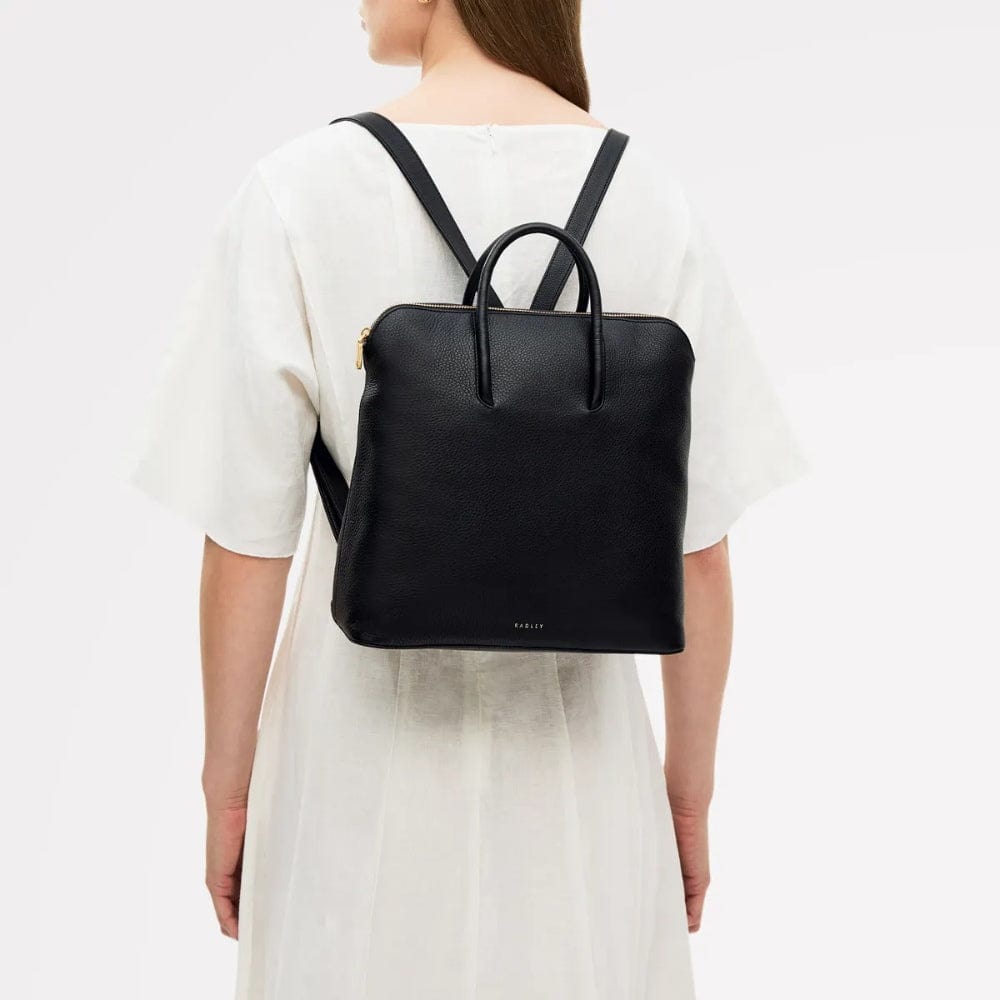 Radley Backpack Radley Grainger Way Medium Ziptop Backpack In Black