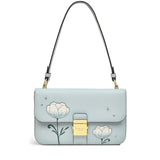 Radley Hanley Close Spring Rose Medium Flapover Shoulder in Seafoam