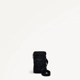 Radley Holland Park Quilt Medium Zip Around Phone Crossbody In Black
