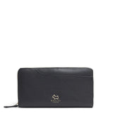 Radley Large Zip Around Matinee Purse Black
