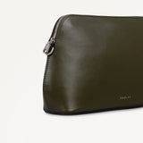 Radley Liverpool Street Medium Ziptop Cross Body Bag in Pine Needle Green
