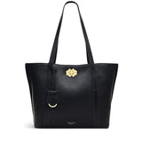 Radley Museum Street Leather Zip Top Tote Bag Black
