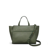 Radley Oak Street Medium Ziptop Grab in Dark Olive