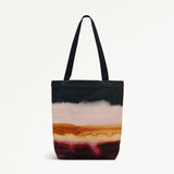 Radley Ombre Stripe Medium Open Top Tote In Black