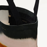 Radley Ombre Stripe Medium Open Top Tote In Black