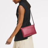 Radley Pockets Medium Ziptop Ew Crossbody In Carmine