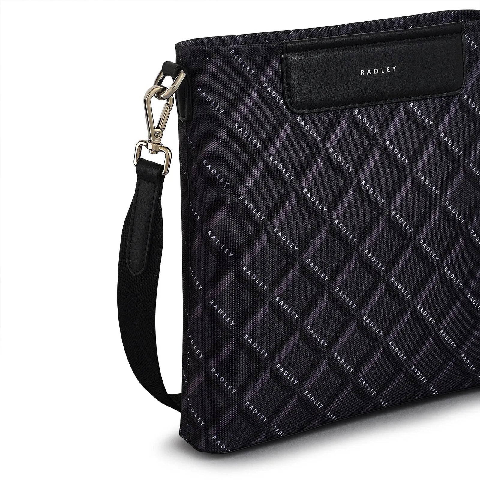 Radley Southwell Gardens - Geo Small Ziptop Crossbody in Black