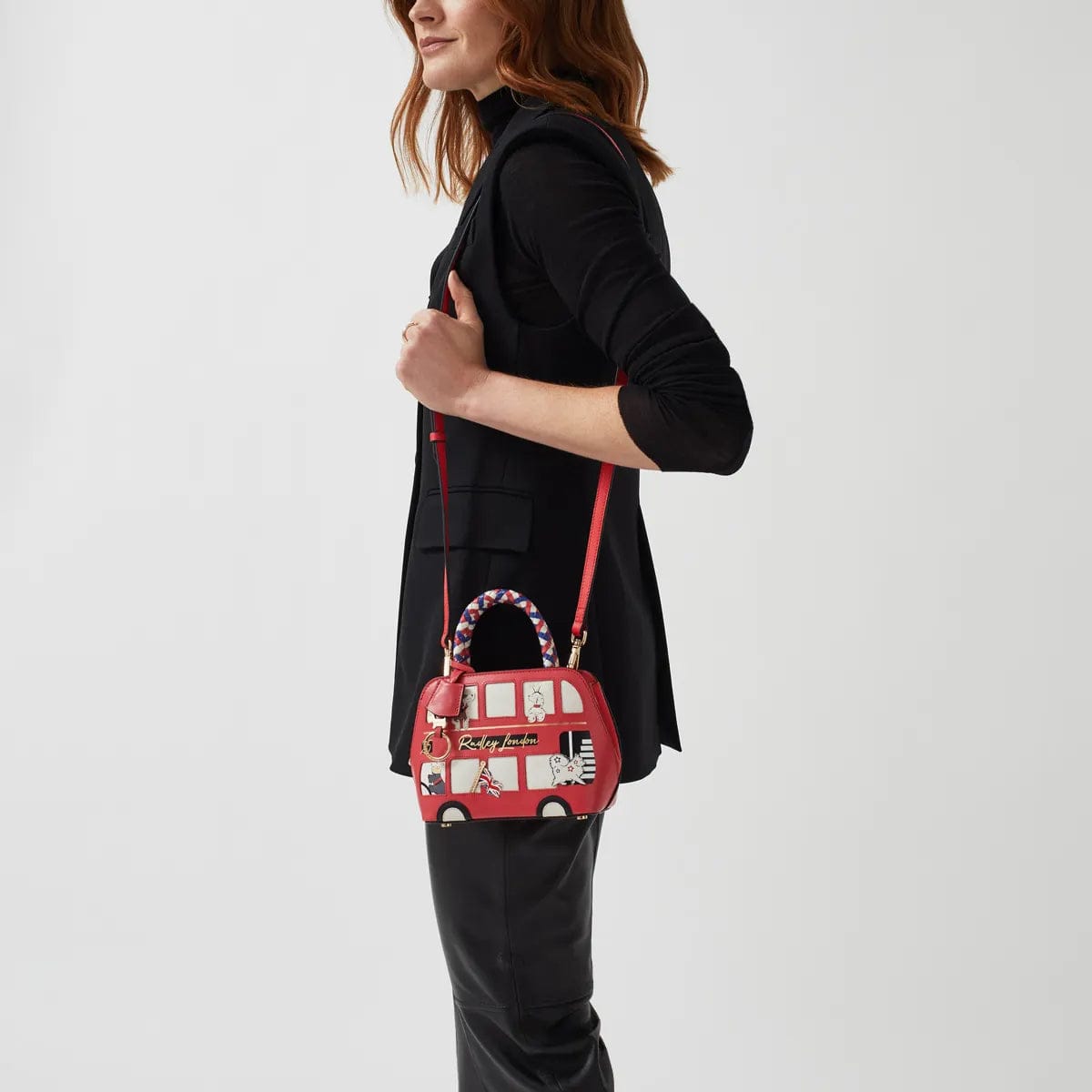 Radley London The Anniversary Minis Small Ziptop Grab in Begonia