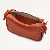 Radley The Camden  Small Ziptop Shoulder In Terracotta