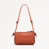 Radley The Camden  Small Ziptop Shoulder In Terracotta