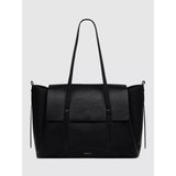 Radley The Chancery Large Leather Flapover Shoulder Bag In Black