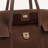 Radley The Chancery Medium Flapover Shoulder Bag in Coffee