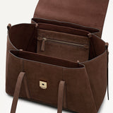 Radley The Chancery Medium Flapover Shoulder Bag in Coffee