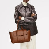 Radley The Chancery Medium Flapover Shoulder In Cognac