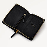 Radley The Chancery Medium Zip Around Purse In Black