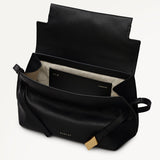 Radley The Christina Small Flapover Cross Body In Black