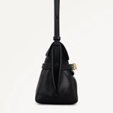 Radley The Christina Small Flapover Cross Body In Black