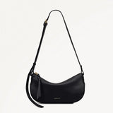 Radley The Iris Small Ziptop Cross Body In Black