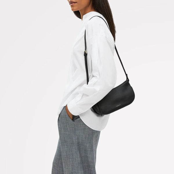 Radley The Iris Small Ziptop Cross Body In Black