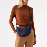 Radley The Kensal - Faux Snake Small Ziptop Shoulder in Evenfall