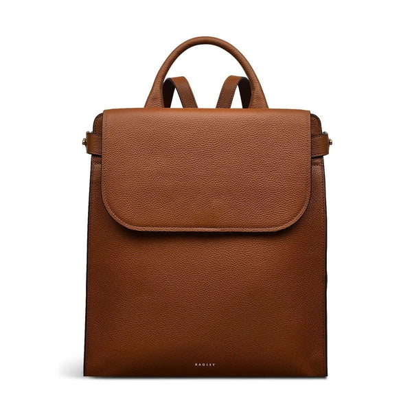 Radley The Rathbone Large Flapover Backpack in Saddle