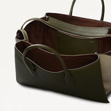 Radley The Romilly Large Ziptop Grab Bag in Pine Needle