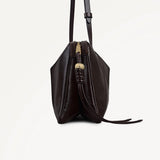 Radley The Romilly Medium Ziptop Crossbody Bag In Dark Oak