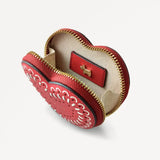 Radley Valentines SS25 Around Coin Purse In Crimson
