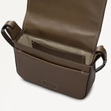 Radley Westwell Lane Small Flapover Cross Body Bag in Coffee