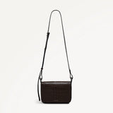 Radley Westwell Lane Small Flapover Crossbody Bag In Dark Oak