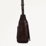 Radley Westwell Lane Small Flapover Crossbody Bag In Dark Oak