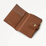 Radley Willis Street Medium Bifold Wallet In Saddle