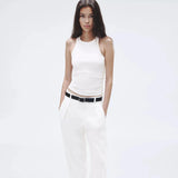 Rag & Bone The Essential Rib Tank in White