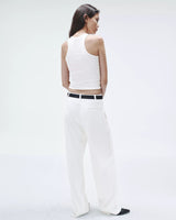 Rag & Bone The Essential Rib Tank in White