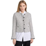 Rag & Bone Carmen Jacket In Black White