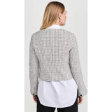 Rag & Bone Carmen Jacket In Black White