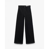 rag & bone Hadley Wide-Leg Jeans Epic In Black