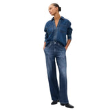 Rag & Bone Miramar Wide-Leg Pant In Petra