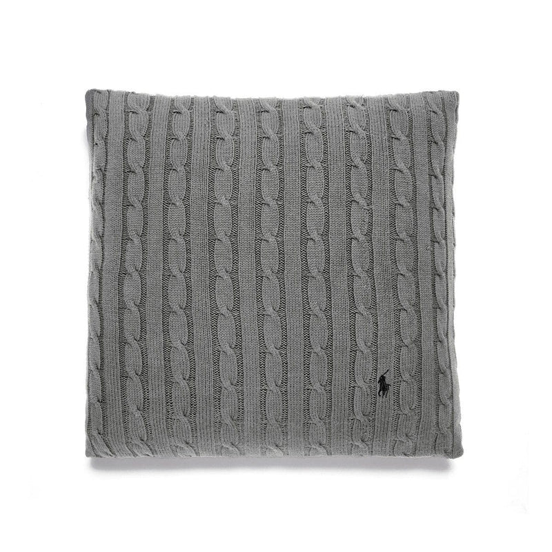 Ralph Lauren Cable Charcoal Cushion Cover