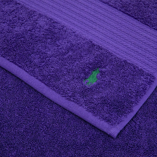 Ralph Lauren Player Purple Chalet Towel