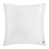 Ralph Lauren Player White Pillowcase Pair Square 65x65