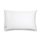 Ralph Lauren Player White Pillowcase Pair Standard 50x75