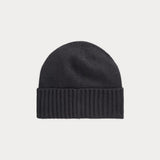 Lauren Ralph Lauren Logo-Embellished Knit Beanie in Black