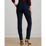 Lauren Ralph Lauren Ponte Ankle Trouser In Lauren Navy