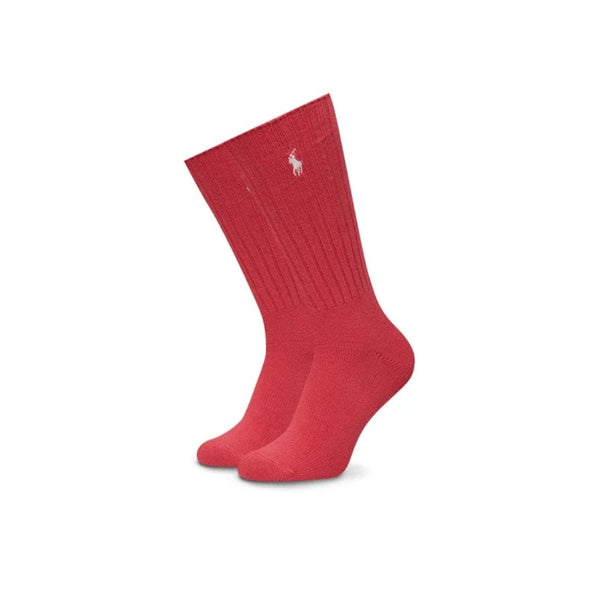 Polo Ralph Lauren Classic Crew Socks In Hot Pink