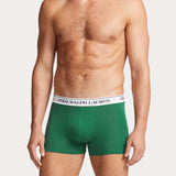 Polo Ralph Lauren Classic Stretch-Cotton Trunk 3-Pack in Green,Blue,Navy
