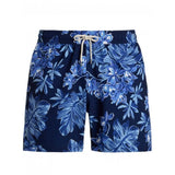 Polo Ralph Lauren Traveller Swimming Trunk In Blue Tropical
