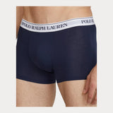Polo Ralph Lauren Classic Stretch-Cotton Trunk 3-Pack in Navy/Lt Navy/Elt